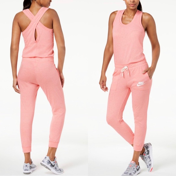 nike sweat jumpsuit